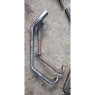 TFX Yamaha Big Elbow exhaust | Racing 51mm Open spec BIG ELBOW EXHAUST | TFX150 TFX Stainless