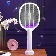 ⚡24H⚡ 2 in 1 Mosquito Swatter Rechargeable Fly Zapper Fly Killer and Mosquito Trap Lamp for Home Bed