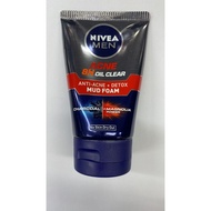 Nivea Men Acne Foam/Mud Foam 100G