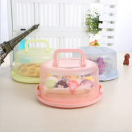 Portable household cake box translucent dessert box 8 inch birthday cake baking box reusable packagi