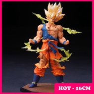 Son Goku Super Saiyan FZERO Dragon Ball model 16cm tall with beautiful details MS03