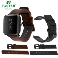 For Xiaomi Huami Amazfit Bip 20mm PACE Lite Youth Smart Watch Wearable Wrist Bracelet Watchband Genuine Leather Strap