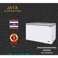 (JAYA FREEZER) SANDEN INTERCOOL-FLAT GLASS CHEST FREEZER - SNG-0605 🔥 READY STOCK IN MALAYSIA