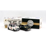 [Ready Stock] Tiny Tiny Shadow Toy Mini Cooper Yellow Top Mini Valley Alloy Car Model Rare Picture S