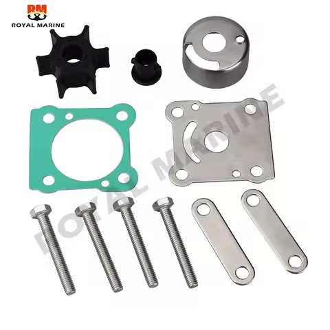 6N0-W0078 Water Pump Impeller Kit For Yamaha Outboard Motor 2T 6HP 8HP 18-3460 6G1-W0078-A1 6N0-W007