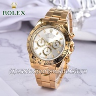 COD ROLEX Daytona Watch For Men Pawnable Water Proof ROLEX Watch For Men Women Pawnable Gold Analog