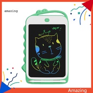 [AM] Travel-friendly Kids Drawing Board Educational Doodle Pad Colorful Dinosaur Lcd Writing Tablet with Pencil Electronic Drawing Board for Kids Pressure-sensitive Graphic