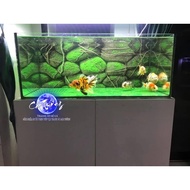 3d painting. stickers for aquariums, arowana fish tanks (back painting)
