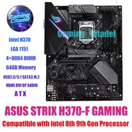 Used ASUS ROG H370-F ATX Motherboard DDR4 Supports Intel 8th 9th Gen Porcessor Tested