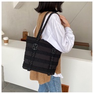 Aldawaar Beg Tangan Wanita Beg Bahu Jinjing Silang ( Korean String Tote Bucket Bag Shoulder Women Sl