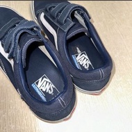 Vans UltraCush Navy 魔術貼 Vans Old Skool Velcro Navy Blue Sneakers US10.5 EUR44