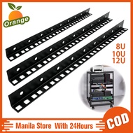 12U 10U 8U Flight Case Rack Rail Kit Steel Rack Rails Kit Rail Rack Angle Type Used In Flight Case