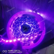 Led strip Ultraviolet 12v wavelength 365nm / 395nm retail per 50cm