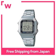Casio Watch Casio Collection A178WA-1AJH Mens Silver