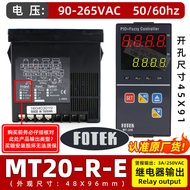 เครื่องควบคุมอุณหภูมิ fotek Yangming ผลิตจากไต้หวันเครื่องปรับอุณหภูมิ mt48/96/72/20-R-E MT48-VE re