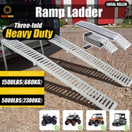 🚚🚚 MOTORCYCLE BIKE STAGE FOLDING LADDER RAMP HEAVY-DUTY MOTOCYCLE BIKE RAMP TANGGA MOTOR LADDER CAR 
