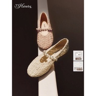 Celebrity Style 73hours Women's Shoes Corner Paris Autumn New Style Ballet Style Mary Jane Shoes Fla