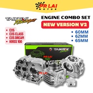 TAIKOM Racing EX5 Dream Class Kriss 100 Engine Combo set V2 New Version 60mm 62mm 65mm Block Head Cr