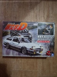 Aoshima Initial D AE86 Trueno 頭文字D 藤原拓海 模型 車 套件
