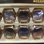 上海手錶廠全新庫存寶石花手動機械錶老國產中型稀缺漸層全鋼防震