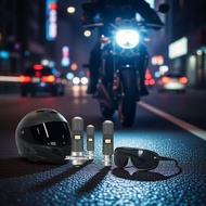 6000K White H4 P15D Ba20d Hi/Lo Beam LED Motorcycle Headlamp Bulb
