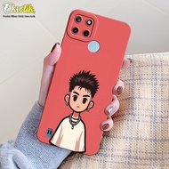 Case REALME C21Y (RMX3261) / C25Y (RMX3265) - Eksotik - Casing REALME C21Y / C25Y - Bahan Lentur Pre