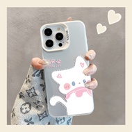 Cute Cat Case For Vivo Y17 Y12 Y12S Y30 Y7S Y50 Y100 S10 S10E V23E V23 V25 V27 V29 X60 X70 X80 X90 X