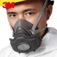 (Malaysia seller) 1 Set Penutup Hidung 3M Half Face Dust Gas Mask Paint sprayer Spray Respirator N95