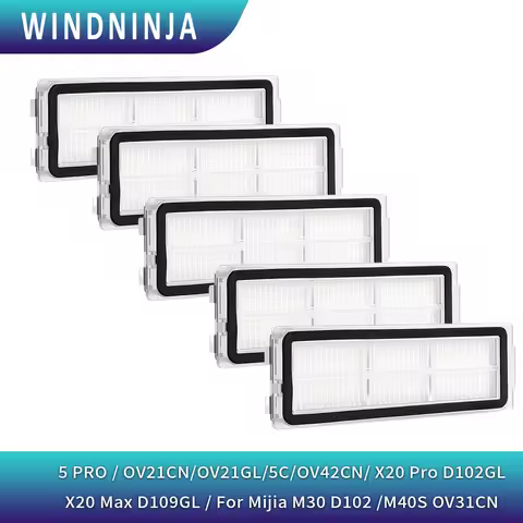 HEPA Filter Replacement For Xiaomi Mijia M30 D102 M40S OV31CN/5 PRO /OV21CN/OV21GL/5C Vacuum Cleaner
