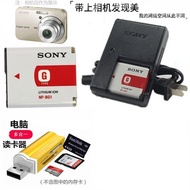 Suitable for Sony DSCT20 W170 W200 W210 N1 N2 Camera Battery+Charger+Card Reader