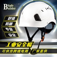Breathable Anti-smashing American Construction Helmet ANSISAFEBUILDER Construction Site EN397CE Cons