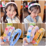 Hairbands, hairbands for washing face and skincare for women with soft fur and cute charms