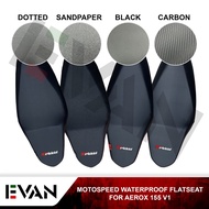 EVAN.SHOP Flat Seat Carbon/Black/SandPaper/Dotted For Yamaha Aerox V1 2019 Made in