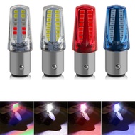 1X Flash 1157 Led Motorcycle Flashing Brake Light Car Led Bulb Brake Light 1157 2835 42MD Electric V