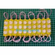 LAMPU LED MODUL 6MATA SMD 12VOLT dan 24VOLT WATERPROOF