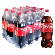Coca-Cola Original 1.25L x 12 Bottles (Bulk) 1 Carton - Authentic Coke Flavor Carbonated Drink