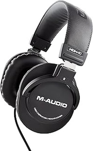 M-Audio HDH40 – Over Ear Studio Headphones with Closed Back Design, Flexible Headband and 2.7m Cable