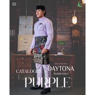 2026 DAYTONA PURPLE CATALOGUE BAJU MELAYU ELRAH EXCLUSIVE