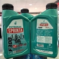 100% ORIGINAL- PETRONAS Sprinta F300 20W-40 Mineral Engine Oil Minyak Hitam API SL JASO MA2