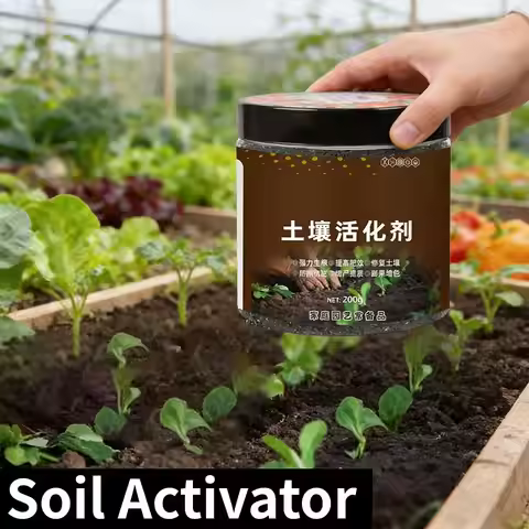 Soil Activator Flower Plant Potted Agent Loosening Soil Loosening Agent Conditioner Fertilizer Nutri