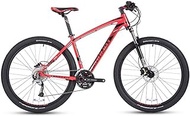 Fashionable Simplicity 27-Speed Mountain Bikes Men's Aluminum 27.5 Inch Hardtail Mountain Bike All Terrain Bicycle With Dual Disc Brake Adjustable Seat