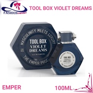 [NEW ARRIVAL] EMPER BY TOOL BOX VIOLET DREAMS EDT 100ML ORIGINAL PERFUME MADE IN DUBAI