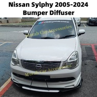 Nissan Sylphy 2005-2024 Front Bumper Diffuser Lip Wrap Angle Splitters