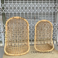 Swinging basket rattan hanging chair / Kerusi gantung bakul gantung rotan buaian indoor outdoor
