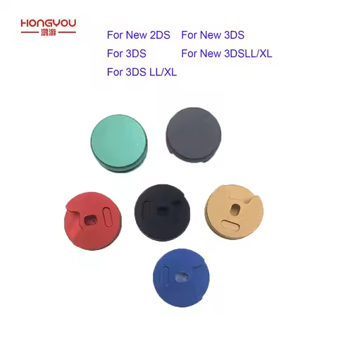 20Pcs Metal Button Replace Plastic 3D Analog Controller Stick Joystick Cover Buttons For New 2DS New