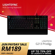 Logitech G213 PRODIGY RGB Gaming Keyboard