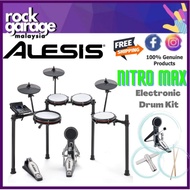 Alesis Nitro Max Electronic Drum Kit With Drumstick And Adapter