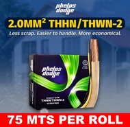 PHELPS DODGE THHN WIRE 14 2.0mm 75 METERS ORIGINAL