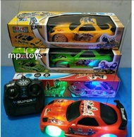 mainan anak mobil remot sport car roda led rc car drift model remote