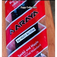 Spoke Spokes - Spokes 27.5 275 27,5 14G X 272 MM. MTB Bike 27.5" RB Fixie 700c Stainless ARAYA.